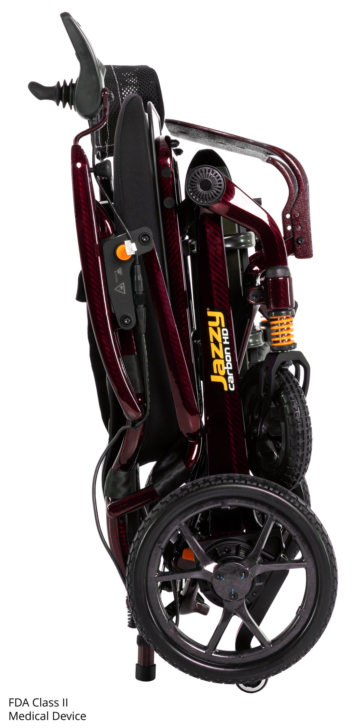 Pride Jazzy Carbon HD Folding Power Wheelchair
