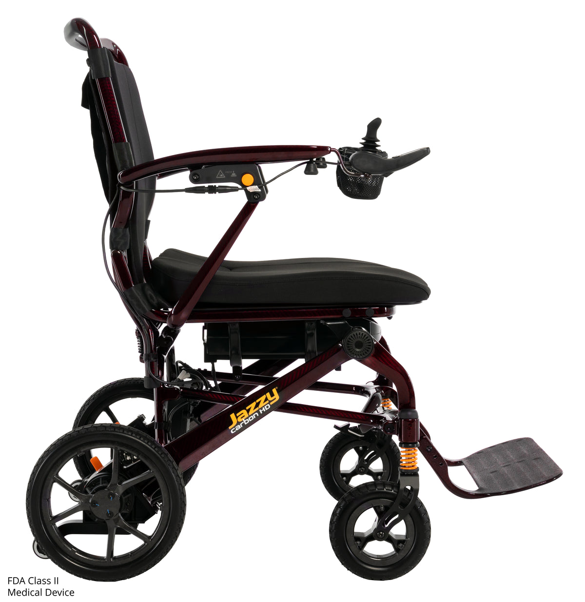 Pride Jazzy Carbon HD Folding Power Wheelchair