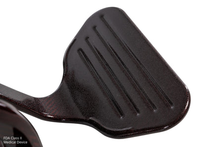 Durable footplate on the Pride Jazzy Carbon 27.
