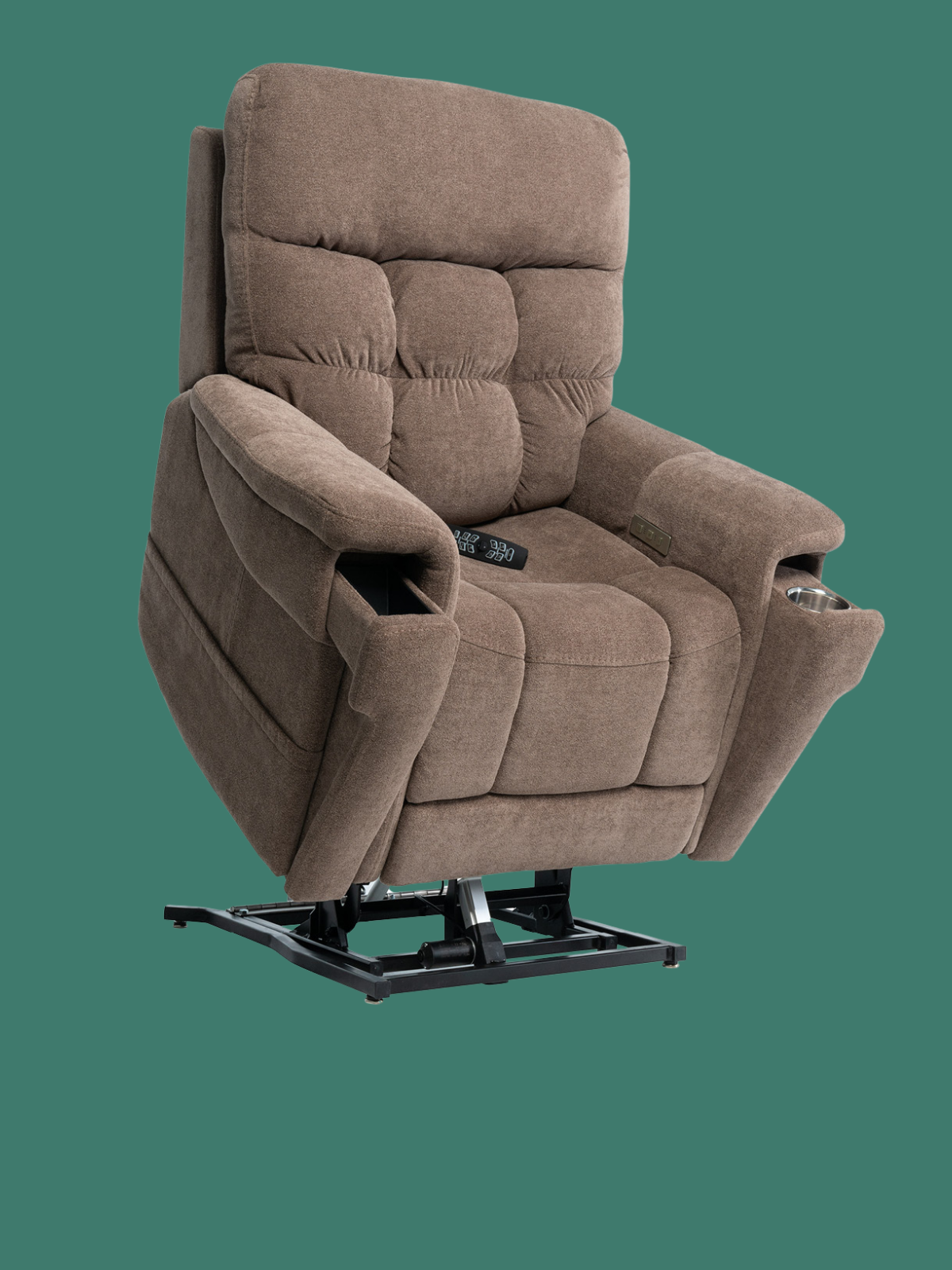 The PLR-4955 gently raises and tilts forward to help users transition from sitting to standing with greater comfort, confidence, and independence.