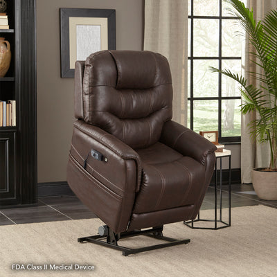 VivaLift Elegance 2 PLR975M raised into the lift position to help make standing and sitting easier.