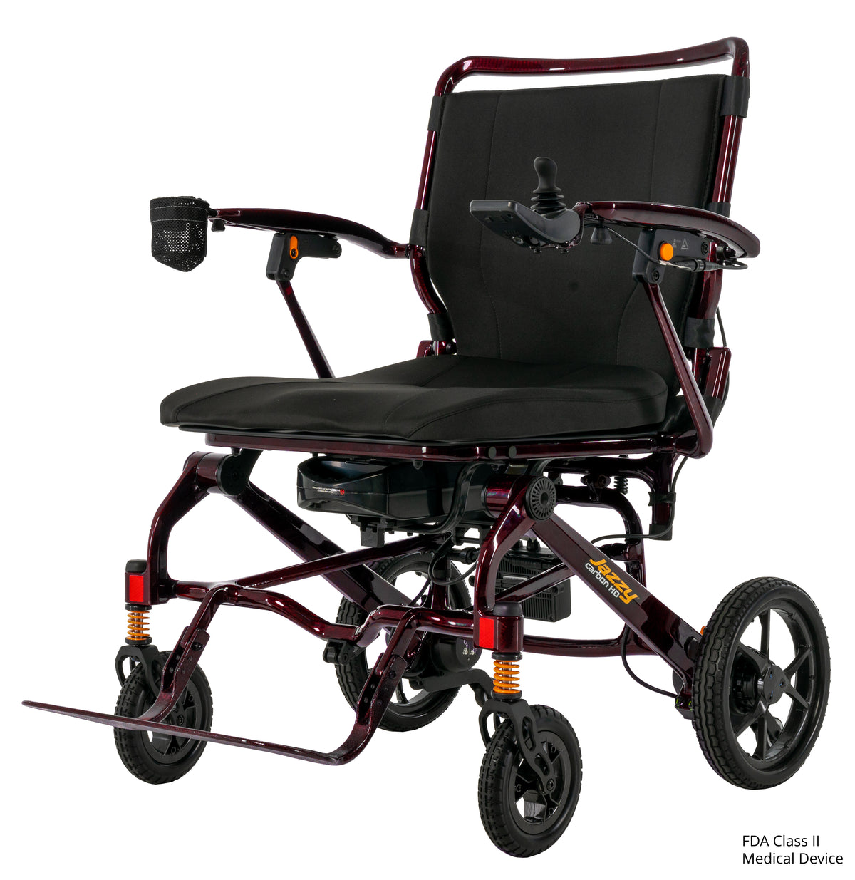 Pride Jazzy Carbon HD Folding Power Wheelchair