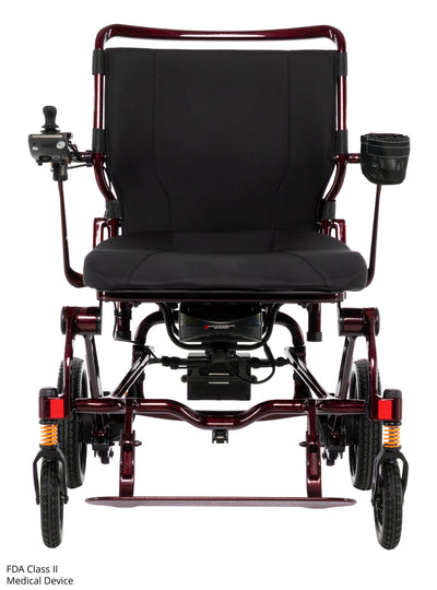 Pride Jazzy Carbon HD Folding Power Wheelchair